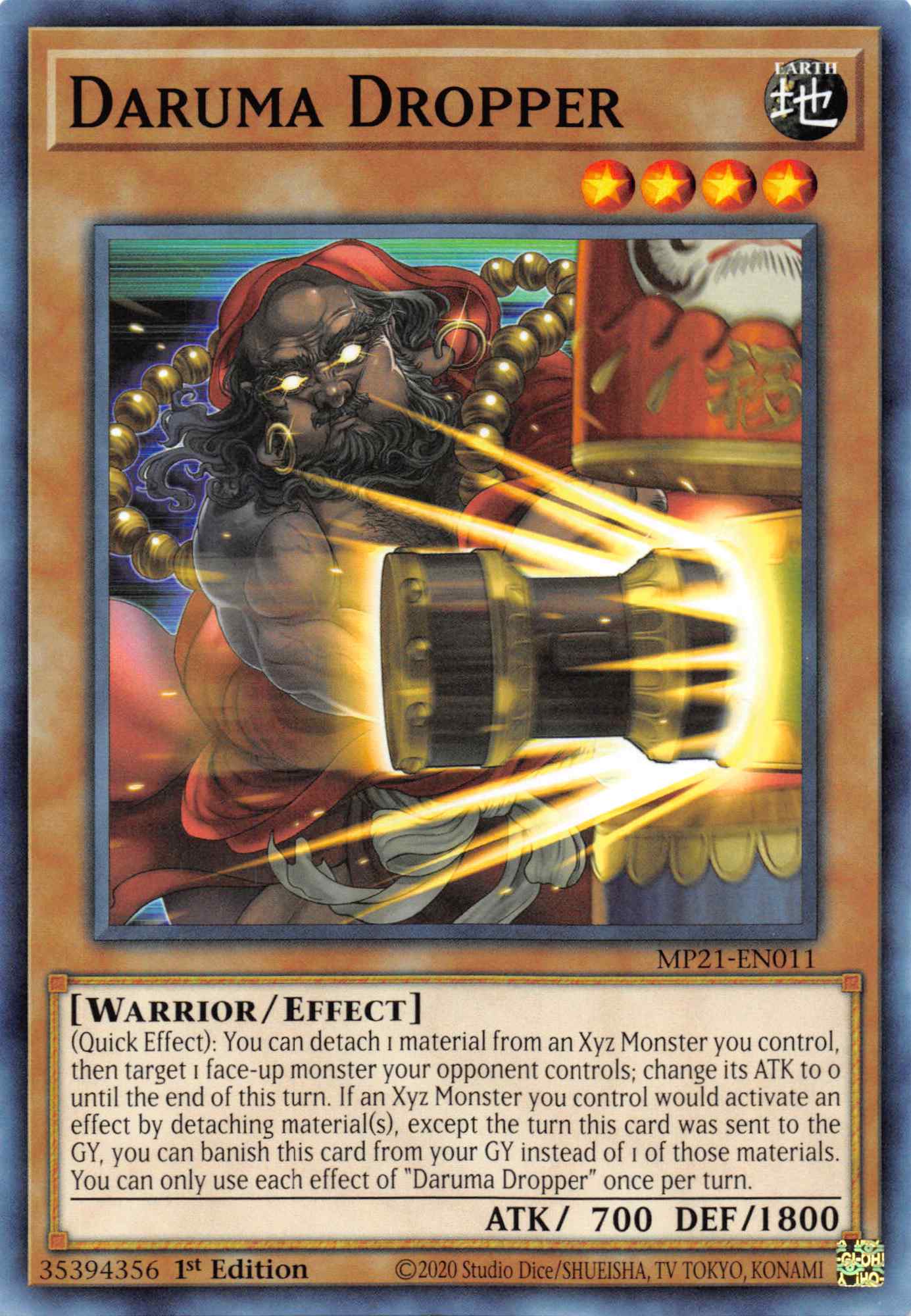 Daruma Dropper [MP21-EN011] Common | Jomio and Rueliete's Cards and Comics