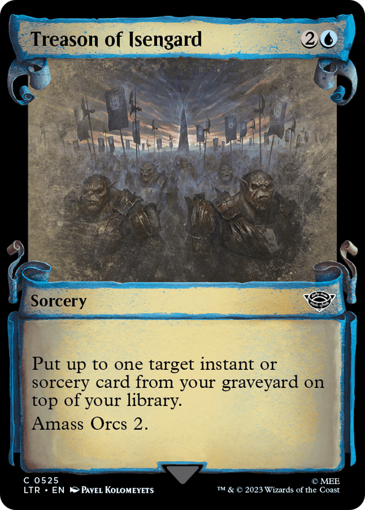 Treason of Isengard [The Lord of the Rings: Tales of Middle-Earth Showcase Scrolls] | Jomio and Rueliete's Cards and Comics