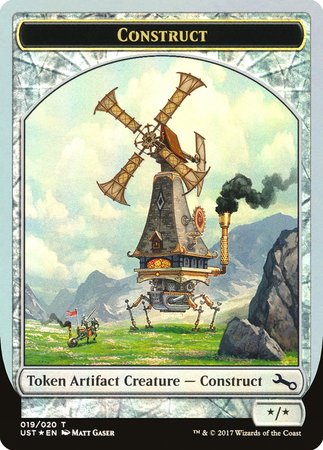 Construct Token [Unstable Tokens] | Jomio and Rueliete's Cards and Comics