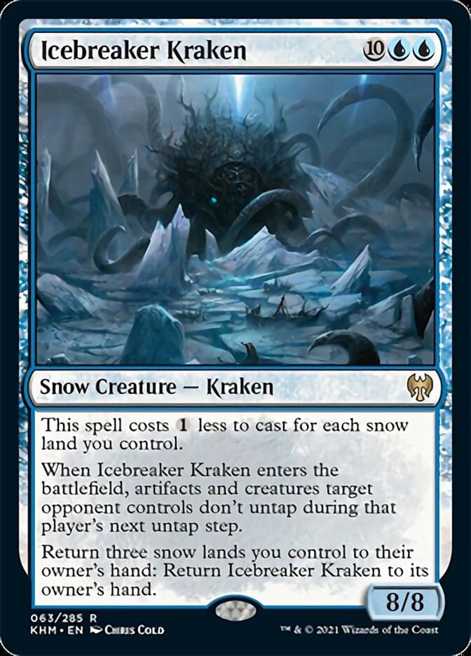 Icebreaker Kraken [Kaldheim] | Jomio and Rueliete's Cards and Comics