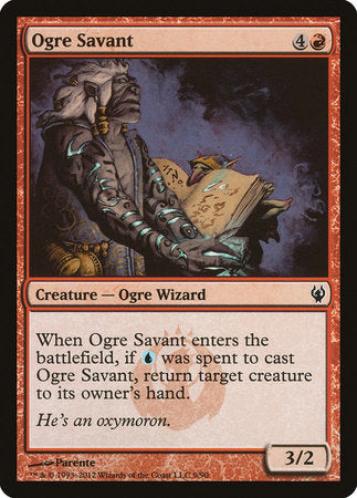 Ogre Savant [Duel Decks: Izzet vs. Golgari] | Jomio and Rueliete's Cards and Comics