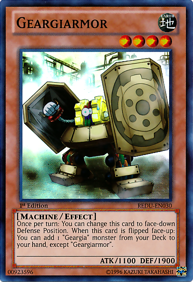 Geargiarmor [REDU-EN030] Super Rare | Jomio and Rueliete's Cards and Comics