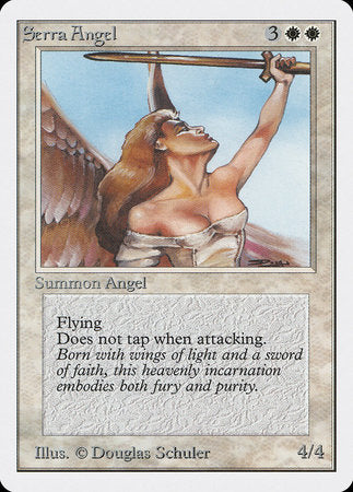Serra Angel [Unlimited Edition] | Jomio and Rueliete's Cards and Comics