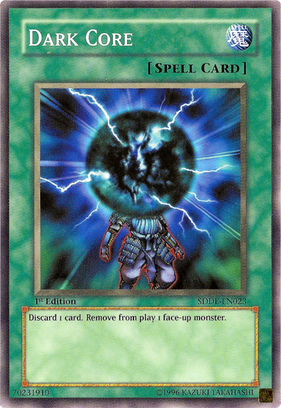 Dark Core [SDDE-EN023] Common | Jomio and Rueliete's Cards and Comics