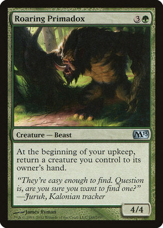 Roaring Primadox [Magic 2013] | Jomio and Rueliete's Cards and Comics