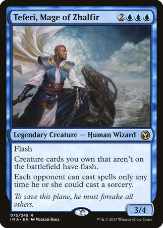 Teferi, Mage of Zhalfir [Iconic Masters] | Jomio and Rueliete's Cards and Comics