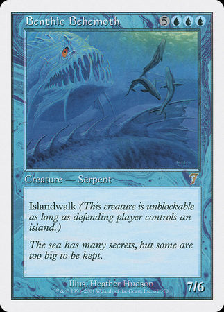 Benthic Behemoth [Seventh Edition] | Jomio and Rueliete's Cards and Comics