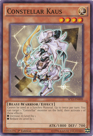 Constellar Kaus [SP15-EN008] Common | Jomio and Rueliete's Cards and Comics