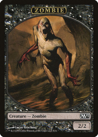 Zombie Token [Magic 2013 Tokens] | Jomio and Rueliete's Cards and Comics