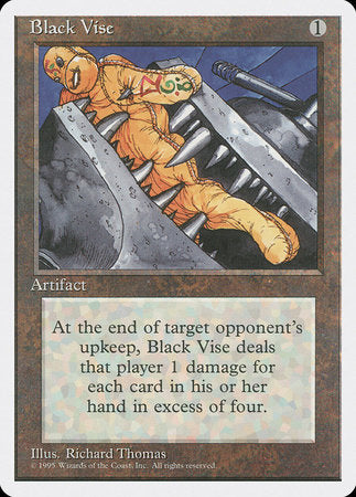Black Vise [Fourth Edition] | Jomio and Rueliete's Cards and Comics