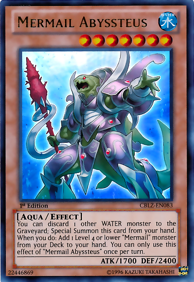 Mermail Abyssteus [CBLZ-EN083] Ultra Rare | Jomio and Rueliete's Cards and Comics