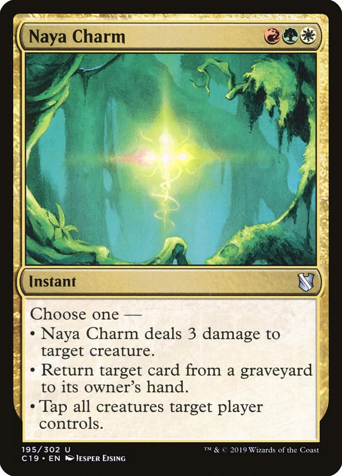 Naya Charm [Commander 2019] | Jomio and Rueliete's Cards and Comics
