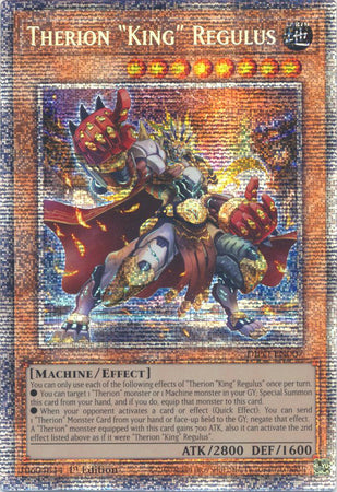 Therion King Regulus [DIFO-EN007] Starlight Rare | Jomio and Rueliete's Cards and Comics