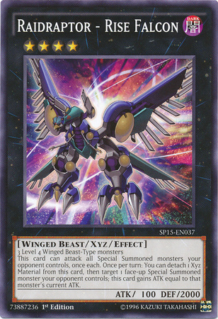 Raidraptor - Rise Falcon [SP15-EN037] Common | Jomio and Rueliete's Cards and Comics