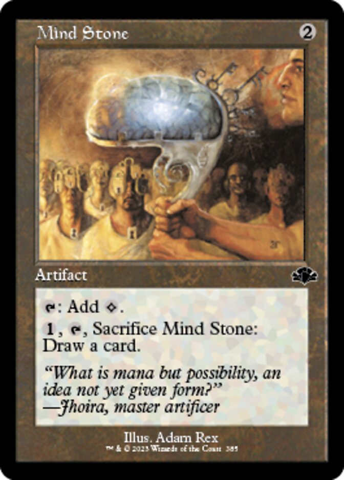 Mind Stone (Retro) [Dominaria Remastered] | Jomio and Rueliete's Cards and Comics