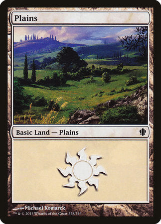 Plains (338) [Commander 2013] | Jomio and Rueliete's Cards and Comics
