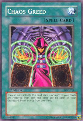 Chaos Greed [IOC-038] Common | Jomio and Rueliete's Cards and Comics