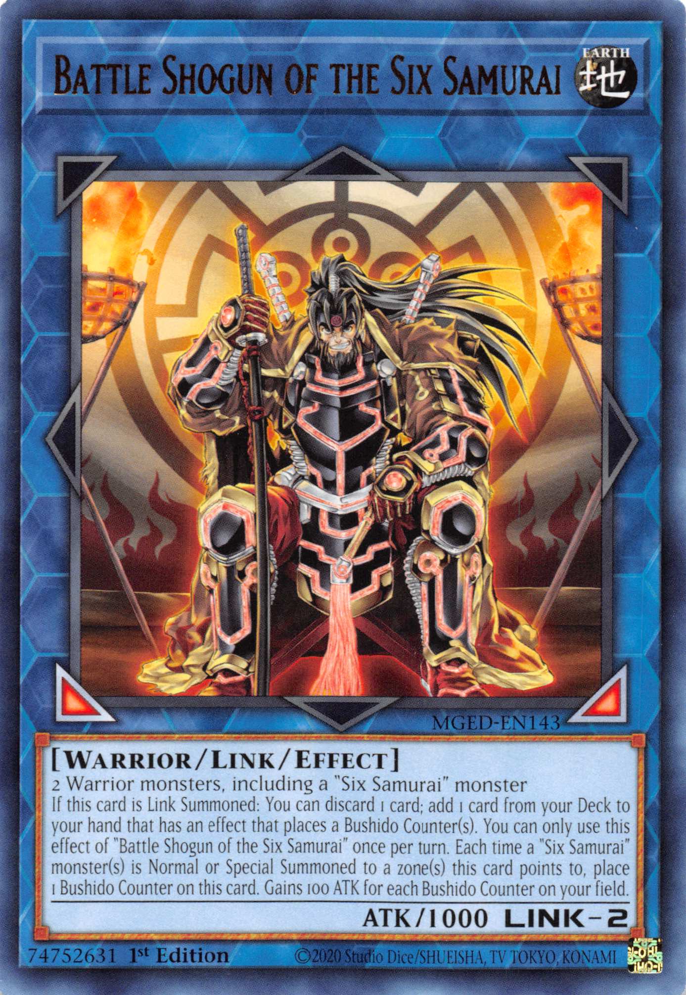 Battle Shogun of the Six Samurai [MGED-EN143] Rare | Jomio and Rueliete's Cards and Comics