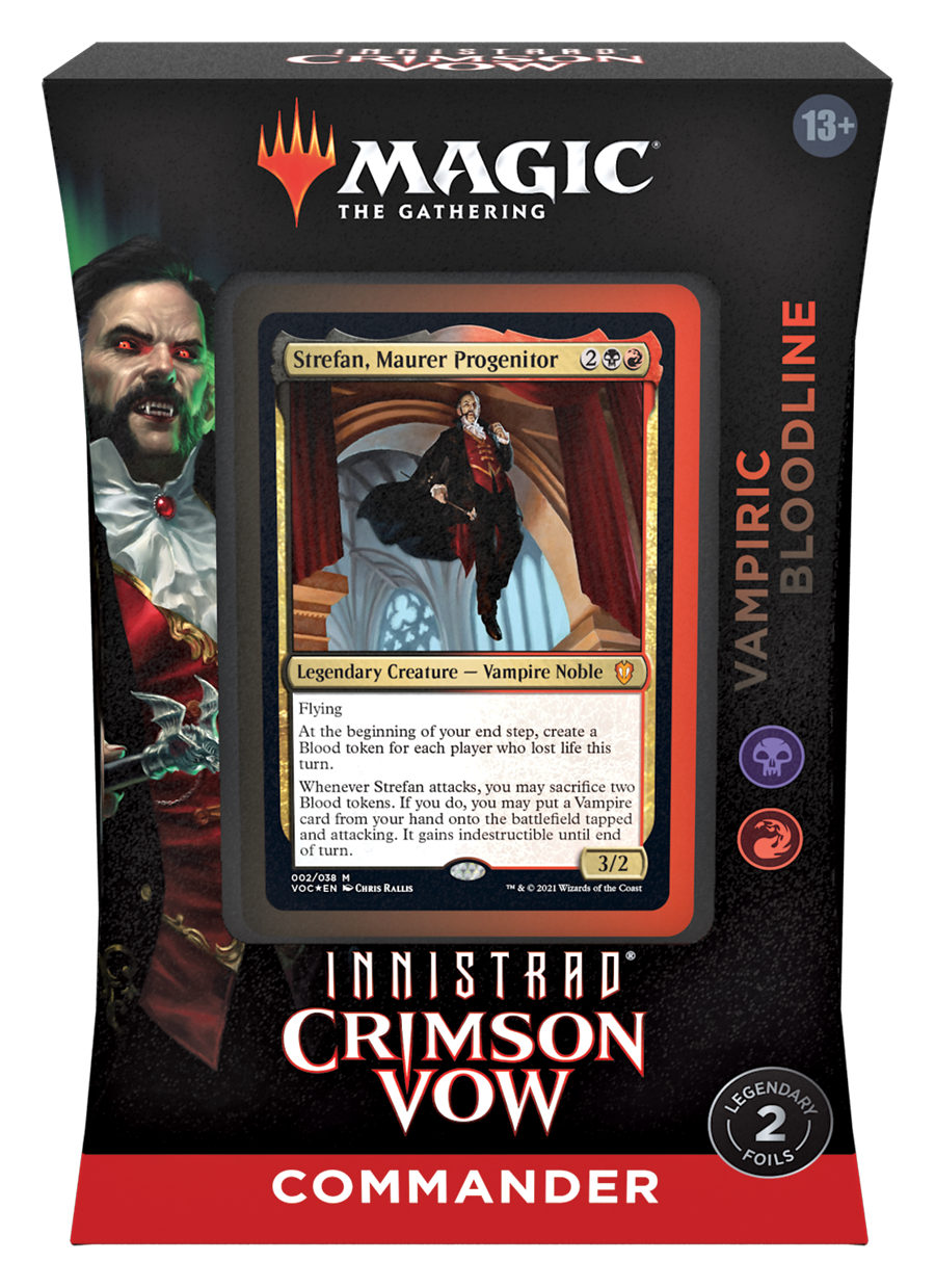 Innistrad: Crimson Vow - Commander Deck (Vampiric Bloodline) | Jomio and Rueliete's Cards and Comics