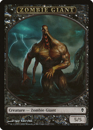 Zombie Giant Token [Zendikar Tokens] | Jomio and Rueliete's Cards and Comics