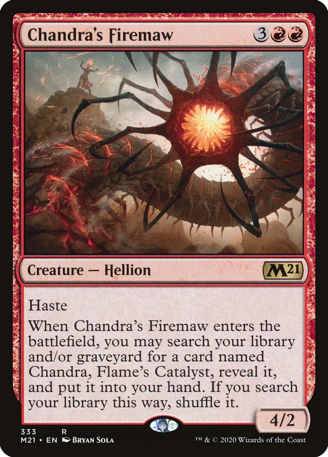 Chandra's Firemaw [Core Set 2021] | Jomio and Rueliete's Cards and Comics