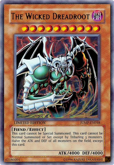 The Wicked Dreadroot [JUMP-EN018] Ultra Rare | Jomio and Rueliete's Cards and Comics