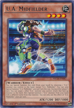 U.A. Midfielder [NECH-EN087] Rare | Jomio and Rueliete's Cards and Comics
