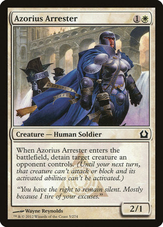 Azorius Arrester [Return to Ravnica] | Jomio and Rueliete's Cards and Comics