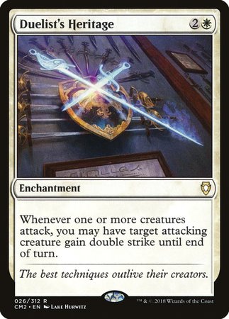 Duelist's Heritage [Commander Anthology Volume II] | Jomio and Rueliete's Cards and Comics
