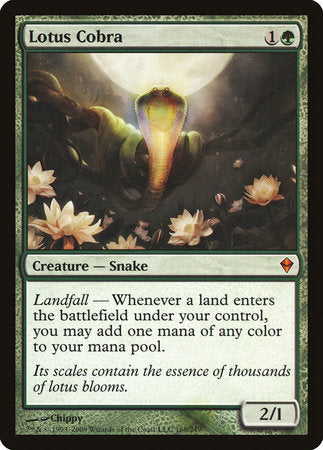 Lotus Cobra [Zendikar] | Jomio and Rueliete's Cards and Comics