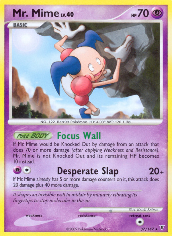 Mr. Mime (37/147) [Platinum: Supreme Victors] | Jomio and Rueliete's Cards and Comics