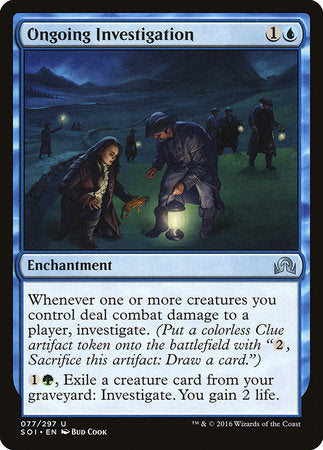 Ongoing Investigation [Shadows over Innistrad] | Jomio and Rueliete's Cards and Comics