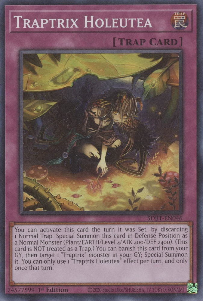 Traptrix Holeutea [SDBT-EN046] Super Rare | Jomio and Rueliete's Cards and Comics