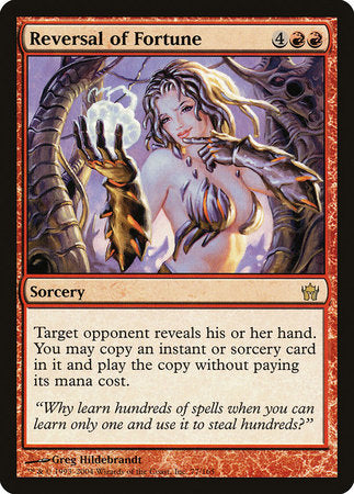 Reversal of Fortune [Fifth Dawn] | Jomio and Rueliete's Cards and Comics