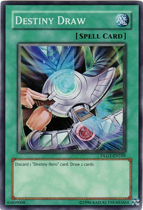 Destiny Draw [DLG1-EN109] Super Rare | Jomio and Rueliete's Cards and Comics