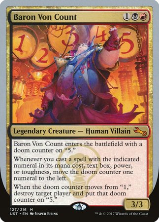 Baron Von Count [Unstable] | Jomio and Rueliete's Cards and Comics