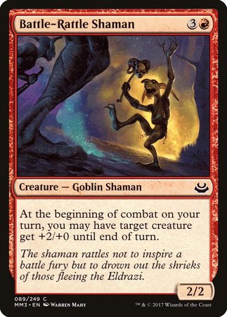 Battle-Rattle Shaman [Modern Masters 2017] | Jomio and Rueliete's Cards and Comics