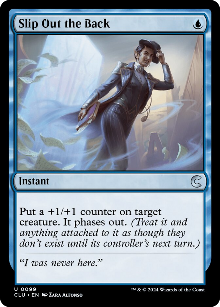Slip Out the Back [Ravnica: Clue Edition] | Jomio and Rueliete's Cards and Comics