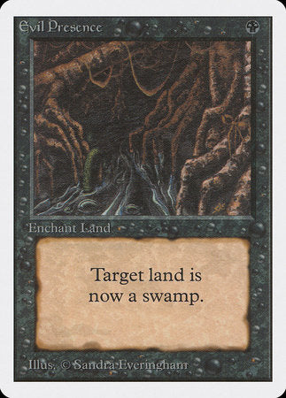 Evil Presence [Unlimited Edition] | Jomio and Rueliete's Cards and Comics
