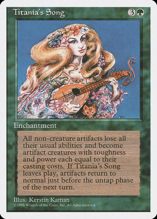 Titania's Song [Fourth Edition] | Jomio and Rueliete's Cards and Comics