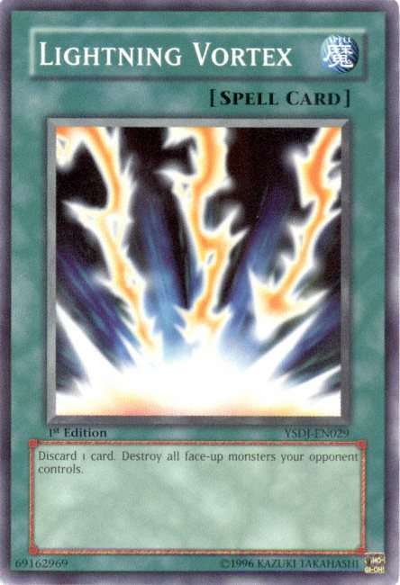 Lightning Vortex [YSDJ-EN029] Common | Jomio and Rueliete's Cards and Comics