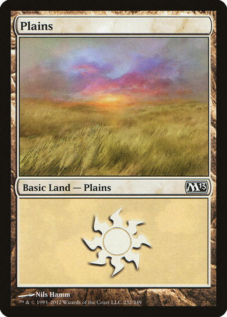Plains (232) [Magic 2013] | Jomio and Rueliete's Cards and Comics