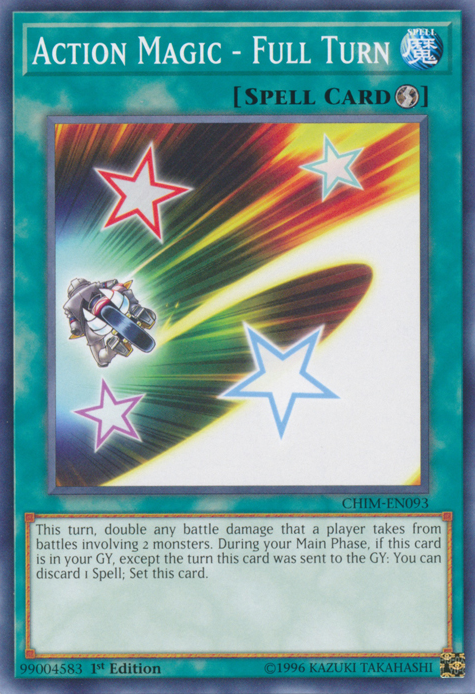 Action Magic - Full Turn [CHIM-EN093] Common | Jomio and Rueliete's Cards and Comics