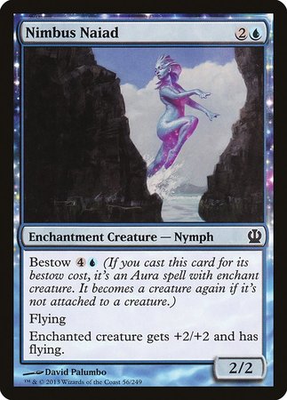 Nimbus Naiad [Theros] | Jomio and Rueliete's Cards and Comics