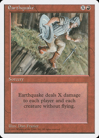 Earthquake [Fourth Edition] | Jomio and Rueliete's Cards and Comics