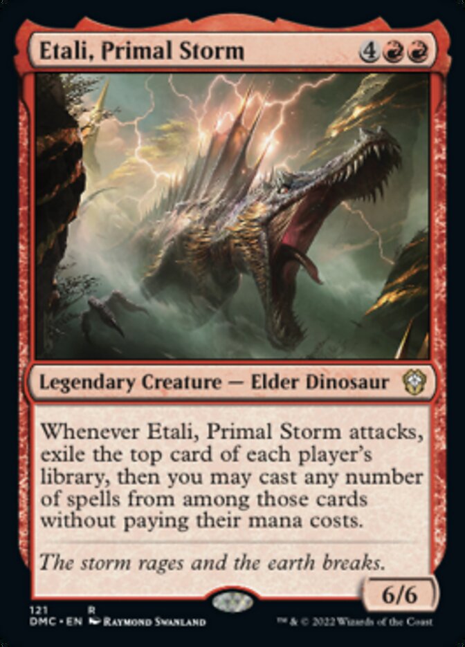 Etali, Primal Storm [Dominaria United Commander] | Jomio and Rueliete's Cards and Comics