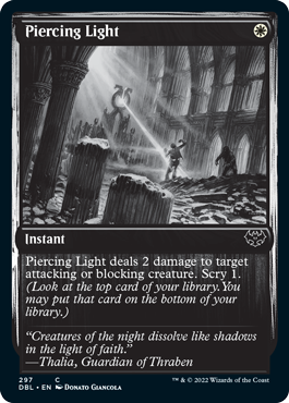 Piercing Light [Innistrad: Double Feature] | Jomio and Rueliete's Cards and Comics