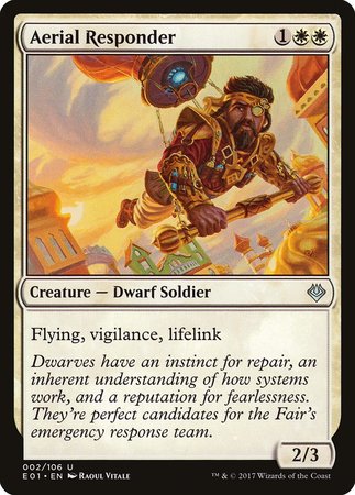Aerial Responder [Archenemy: Nicol Bolas] | Jomio and Rueliete's Cards and Comics