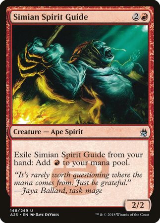 Simian Spirit Guide [Masters 25] | Jomio and Rueliete's Cards and Comics