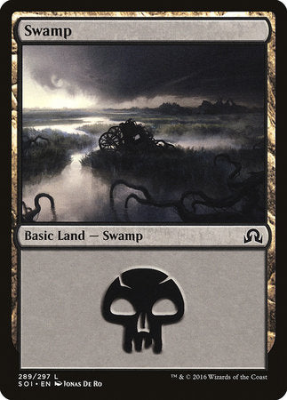 Swamp (289) [Shadows over Innistrad] | Jomio and Rueliete's Cards and Comics